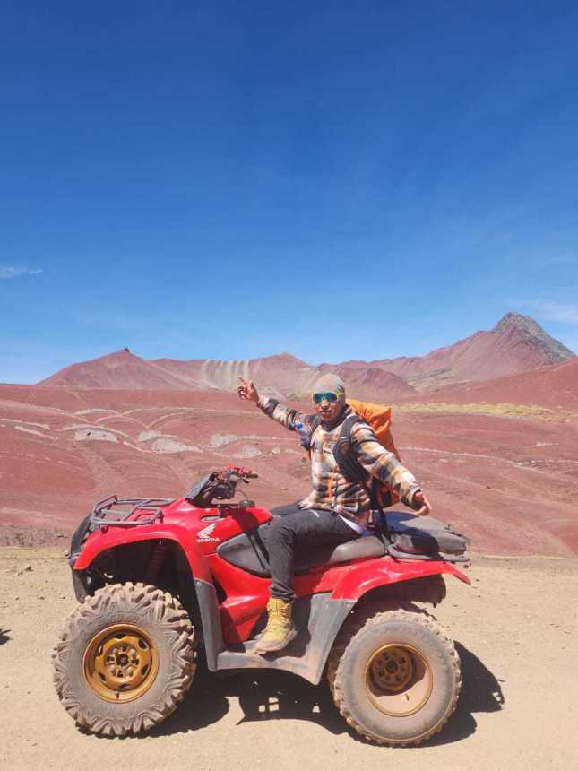 Rainbow Mountain + Red Valley by ATVs